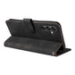 RFID Protective Flip Wallet Case Compatible with Samsung A17 A37 and A57-Black