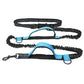 2 in 1 Hands Free Running Dog Leash for Walking Jogging