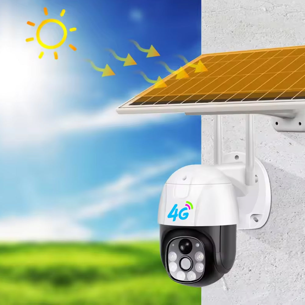 Solar Wireless WiFi Cameras for Outdoor Security