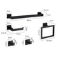 5Pcs Bathroom Towel Bar Set Stainless Steel 40cm Wall Mounted Towel Racks