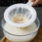 3Pcs Fine Mesh Strainer with Handle and Nylon Filter Sieve for Juice Wine