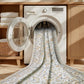 Large Floor Rug Crystal Velvet Vintage Boho Non-Slip Carpet for Bedroom Dining Room