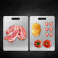 Dual Sided Stainless Steel Cutting Board with Hanging Hole for Home Restaurant