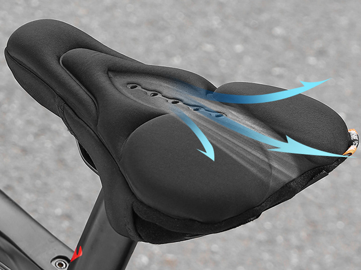 Bike Seat Cushion Sponge Bike Saddles Cover Bicycle Seat Protector