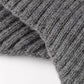 Men's Fleece Lined Knit Beanie Scarf Set Ear Warmer Winter Accessory