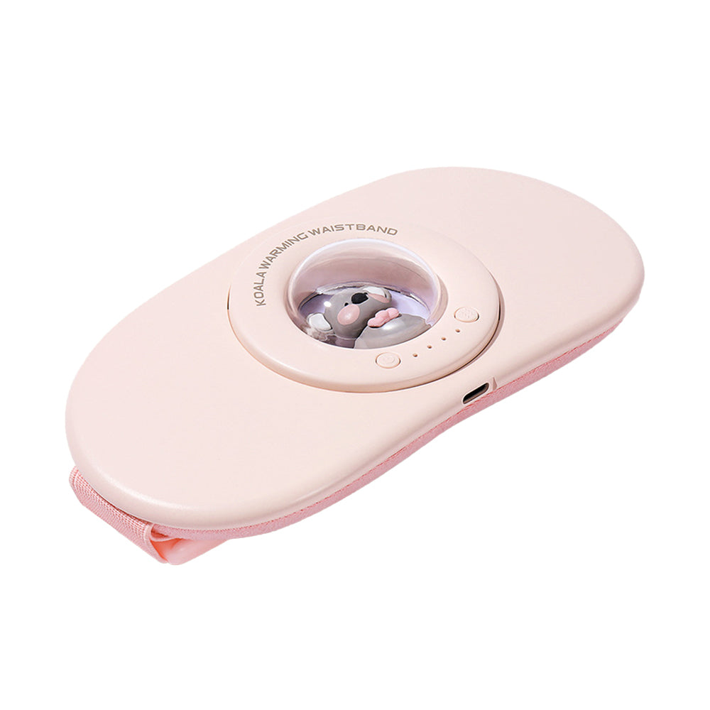 Cute Cartoon Koala Portable Menstrual Heating Pad Electric Heated Waist Belt