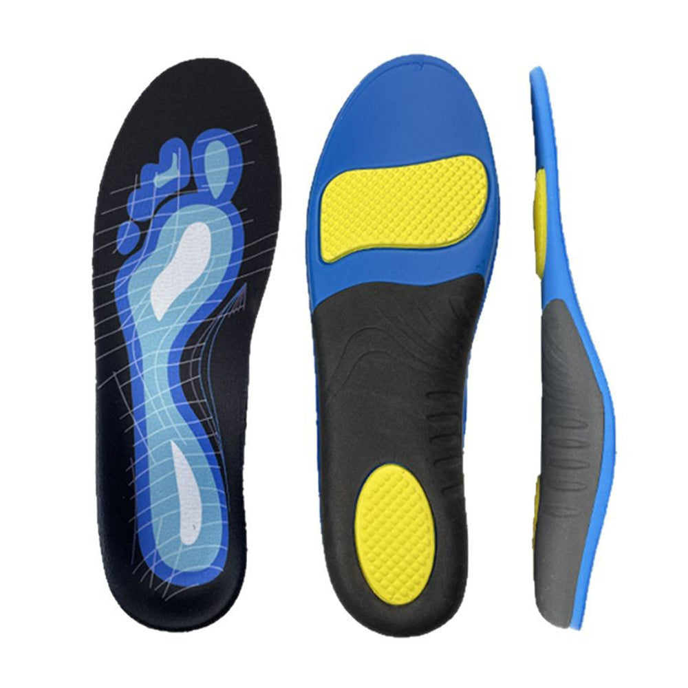 Insoles Support Shock Absorption High Arch Flat Feet Work Shoe Insert