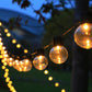 LED Solar String Lights Retro Garden Outdoor String Light Bulb Garden