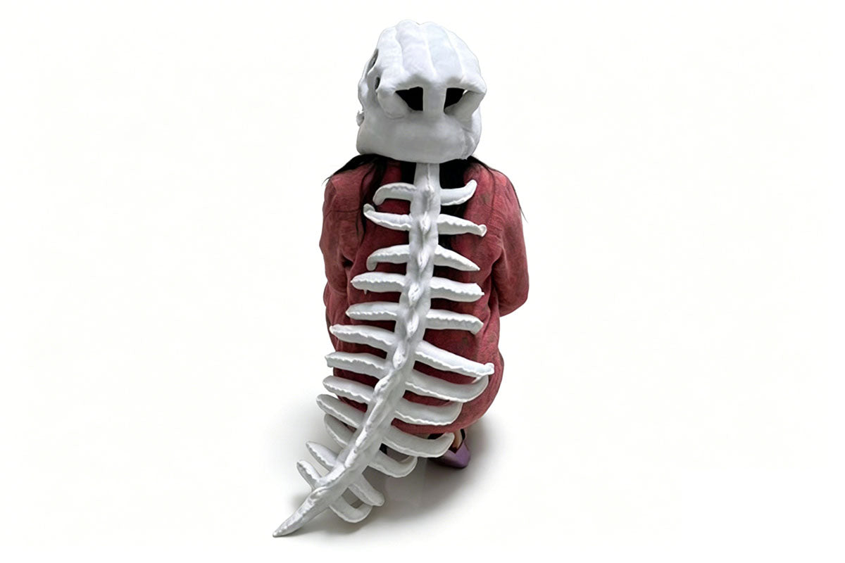 Funny Dinosaur Skeleton Headwear Novelty Costume Prop