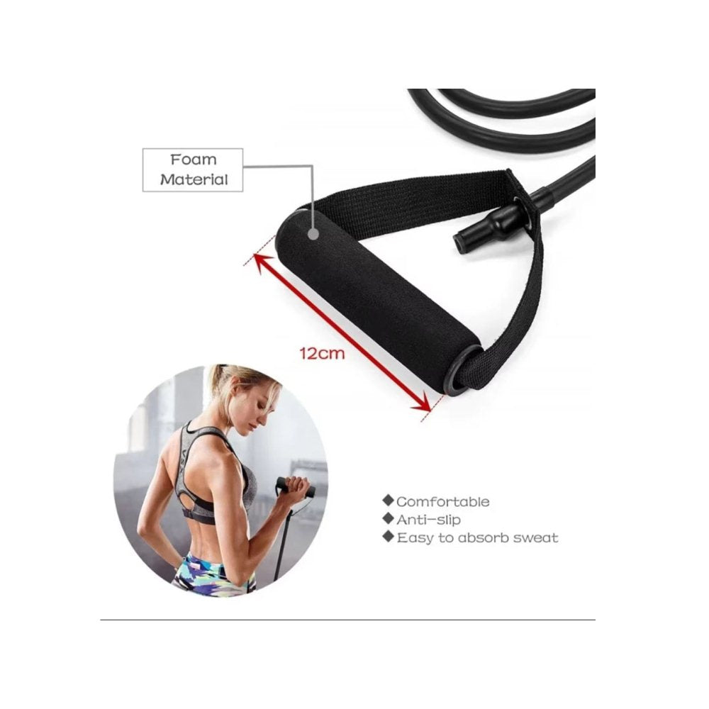 30lbs Resistance Elastic Rope with Handles