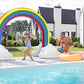 Inflatable Rainbow Sprinkler Extra Large Outdoor Water Toy
