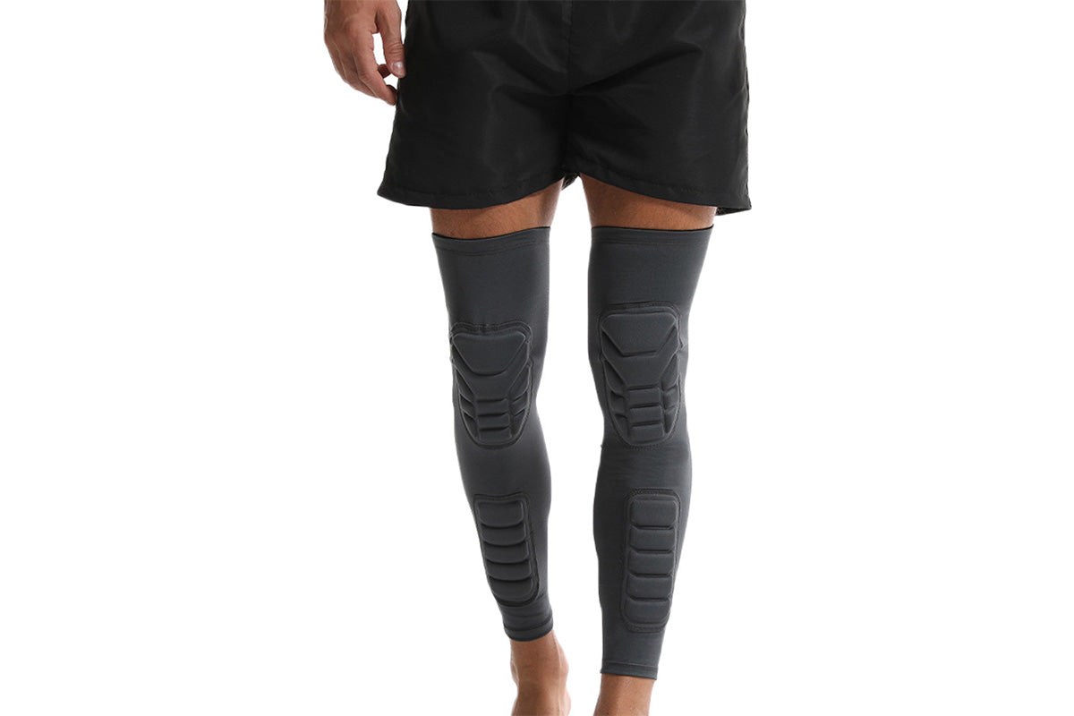 One Pair Knee Calf Padded Knee Braces Knee Sleeve Calf Shin Guard