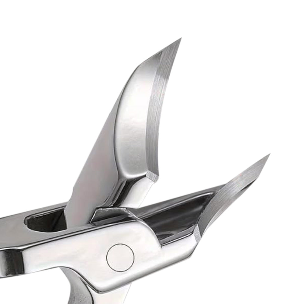 3 Piece Slanted Nail Clipper Set with File and Cleaner Tool