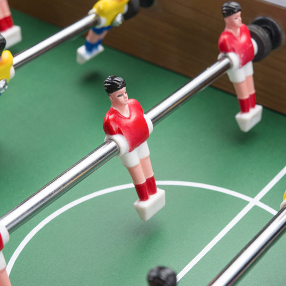 Portable Mini Table Football Game Set with Two Balls and Score Keeper