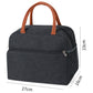 27x16 x23CM Lunch Bag Oxford Insulated Thermal Cool Food Storage Bag Tote Box Lunch Tote