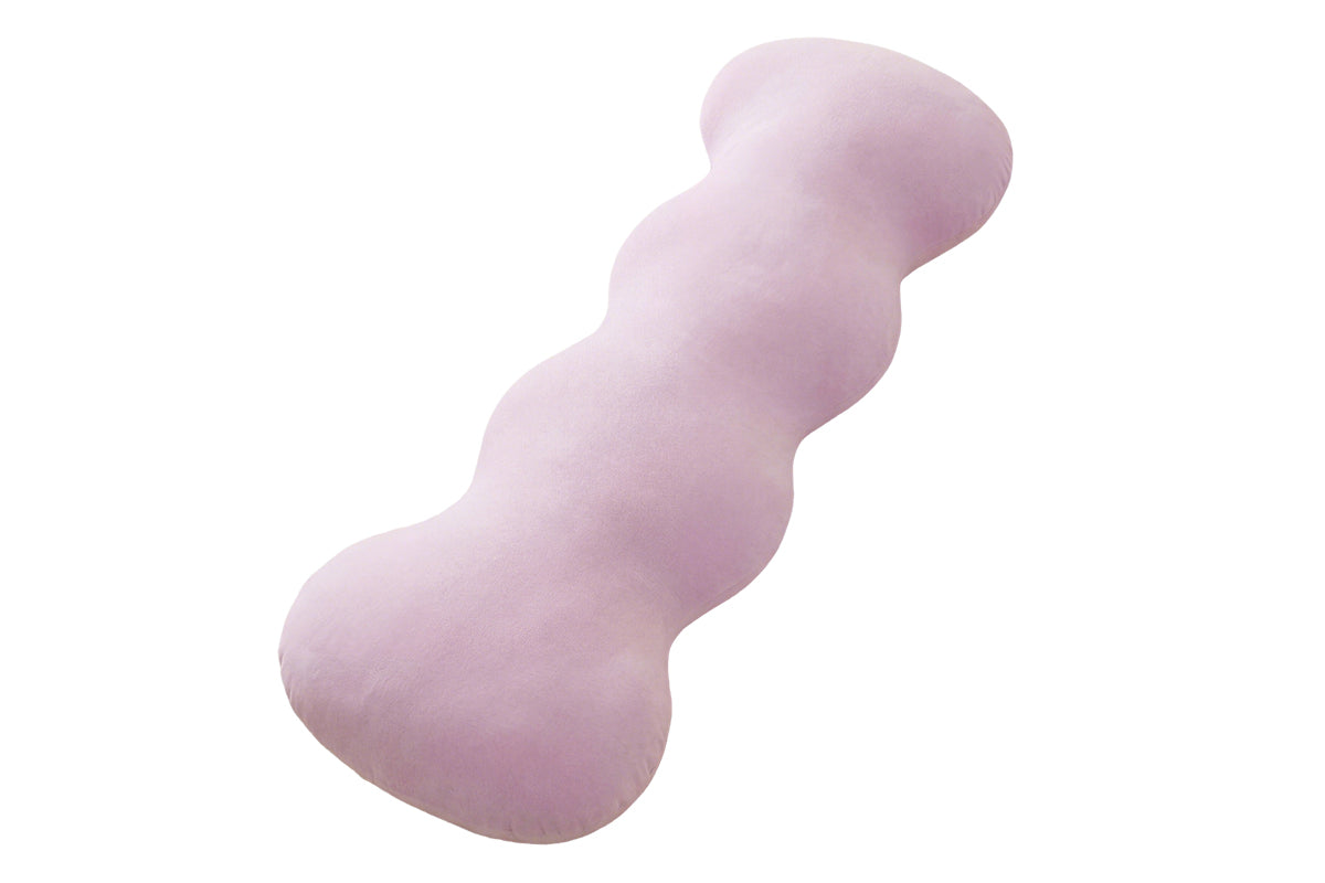 Ergonomic Wave Long Body Pillow for Side Sleepers Leg Support Sleeping Pillow