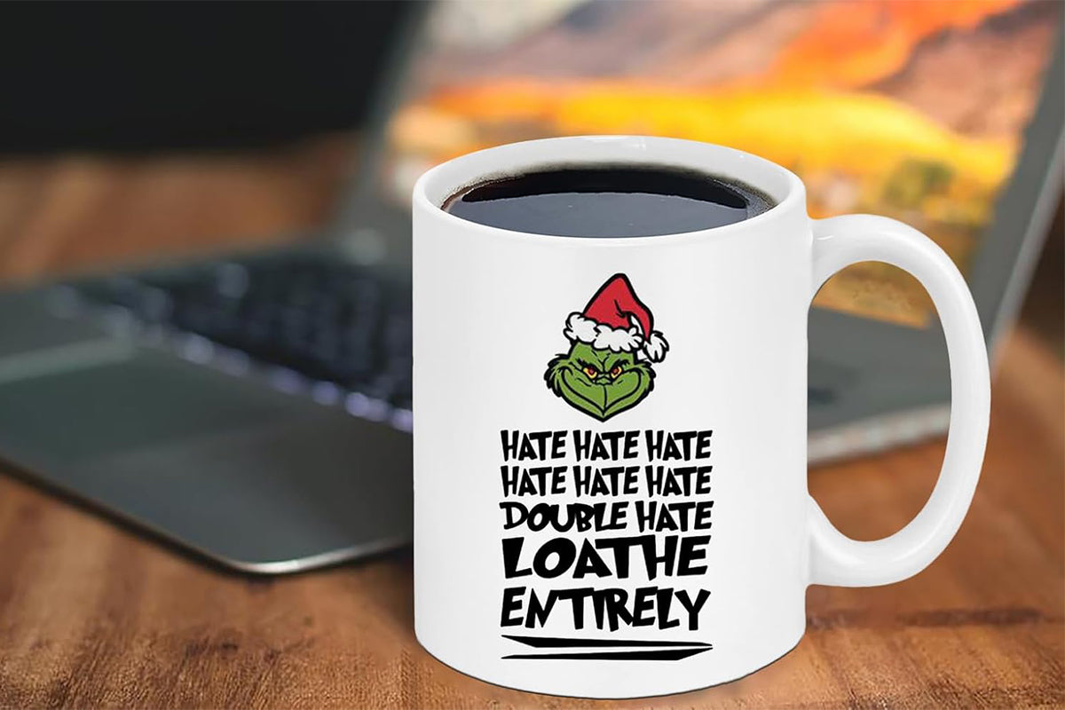 11oz Grinch Coffee Mug Funny Christmas Coffee Mug