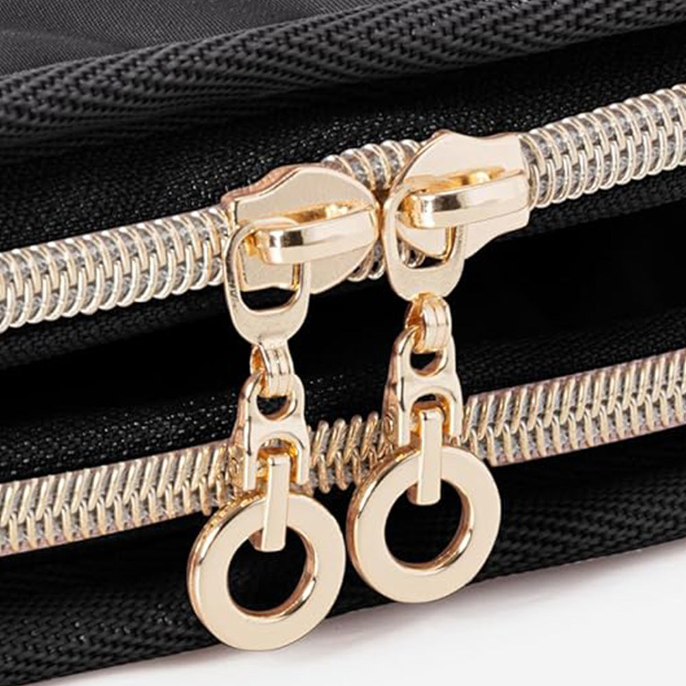 Travel Jewelry Organizer Foldable Case For Earrings Rings