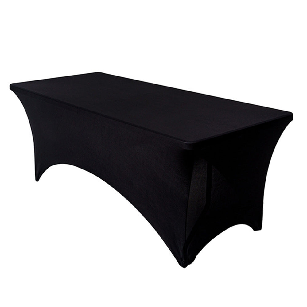 Spandex Fitted Tablecloth Rectangular Stretch Table Cover for Wedding Party