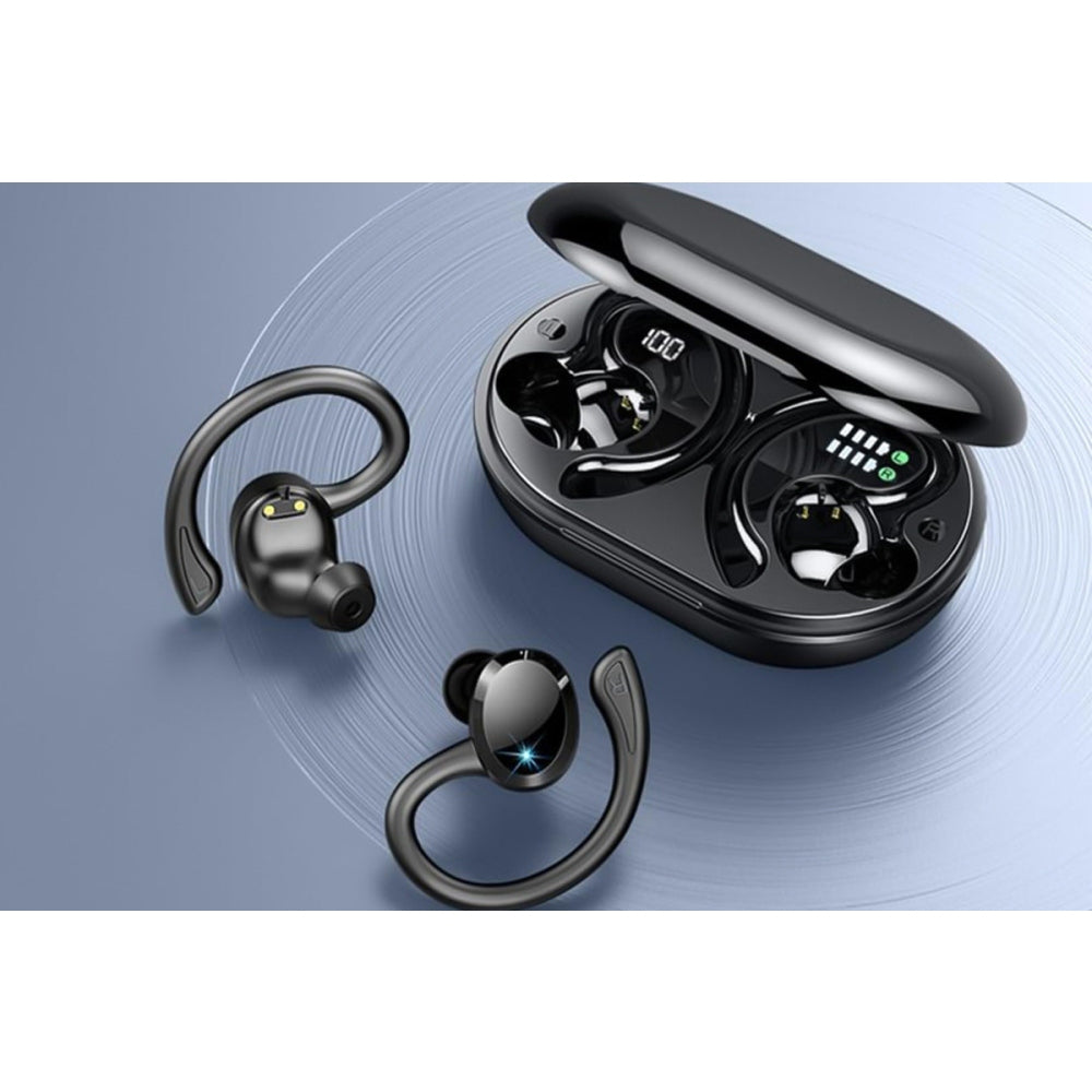 Wireless Earbuds Sport Bass Hi-Fi Stereo Over Ear Buds for Laptop Pad Android iOS