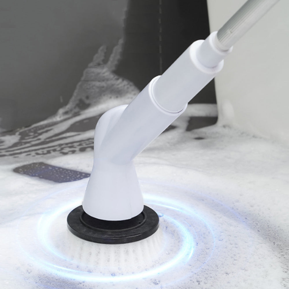 Electric Spin Scrubber Electric Cleaning Brush with 6 Replaceable Brush Heads