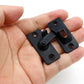 4 Pcs 90-Degree Stainless Steel Corner Door Lock