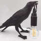 USB Crow Lamp Gothic Lamp Halloween Decor for Bedside Bedroom