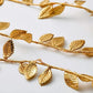 2Pcs 2M 20LEDs Golden Leaves String Lights for Home Xmas Wedding Decor