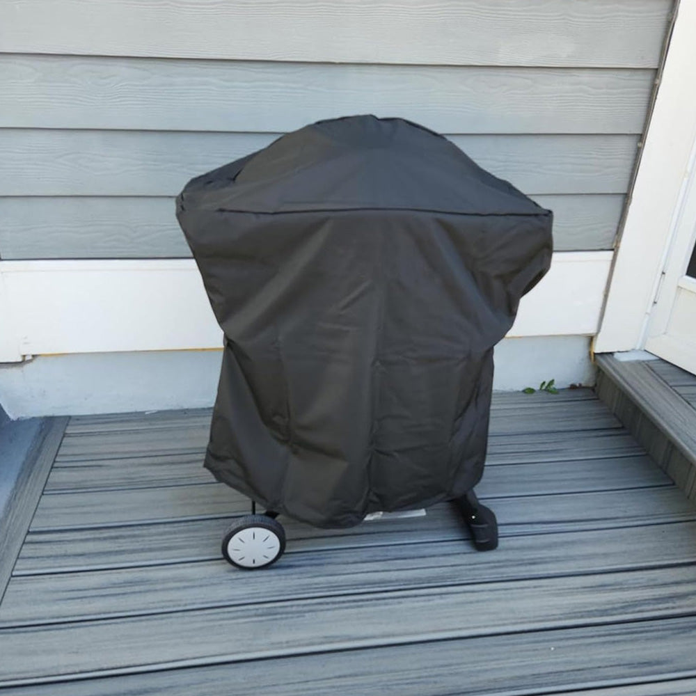 54x76x69cm BBQ Grill Cover Water-resistant Oxford Fabric Dustproof Barbecue Protector Cover