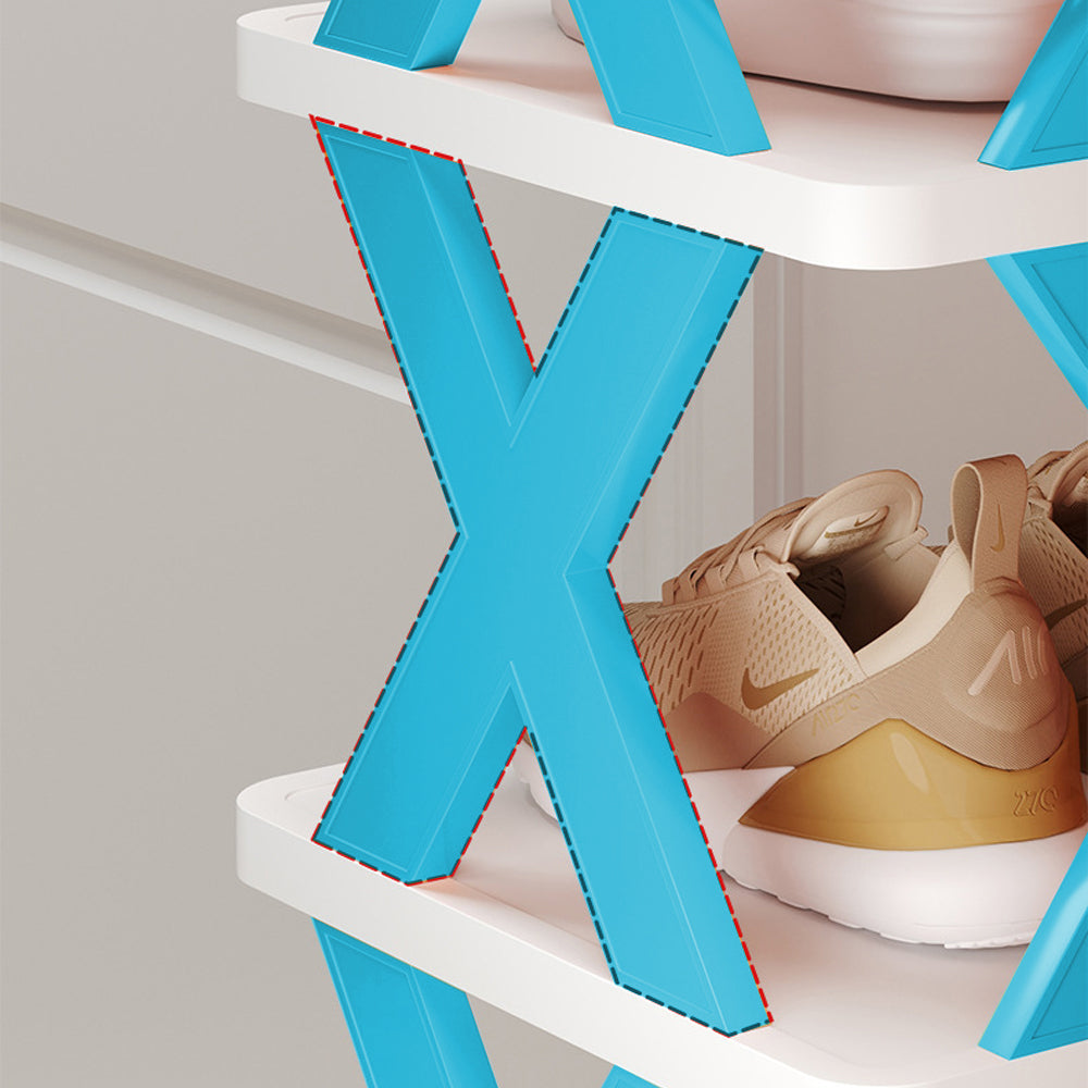Stackable Shoe Rack Multi-layer Storage Shoes Shelf Space Saving Shoe Organizer