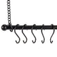 6 Layer Wall Mounted Earring Organizer for Studs Hoops Dangle Earrings and Necklaces