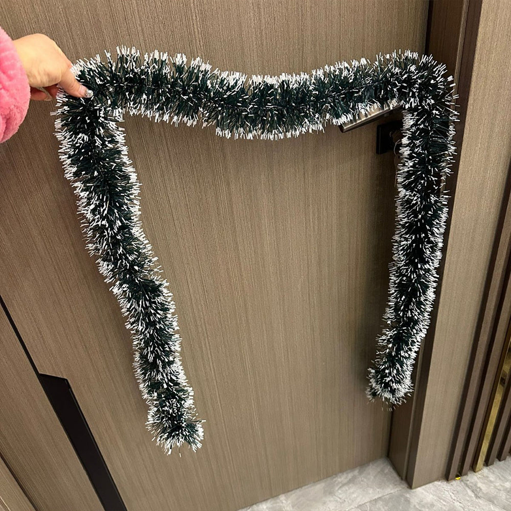 5Pcs 2m Christmas Tinsel Garland Xmas Tree Ornaments for Door Fireplace Décor