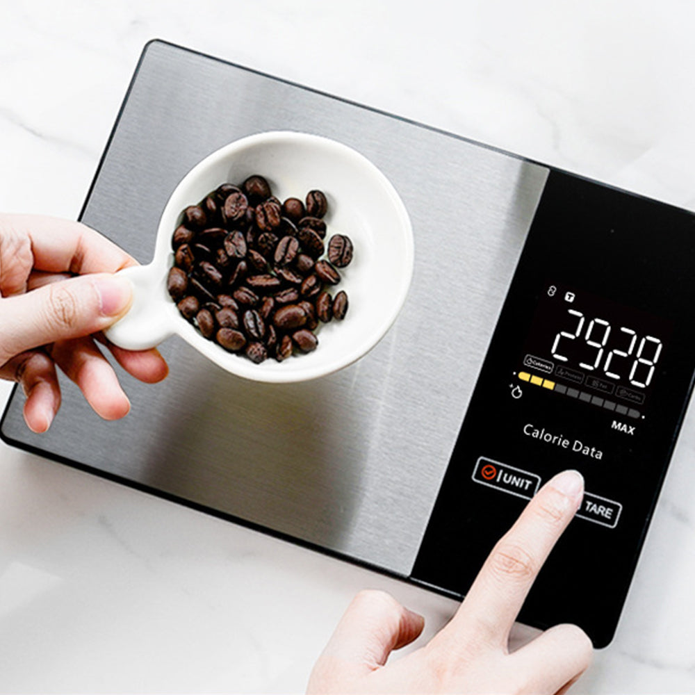 Smart Food Kitchen Scale with Nutrient Display and App Connectivity
