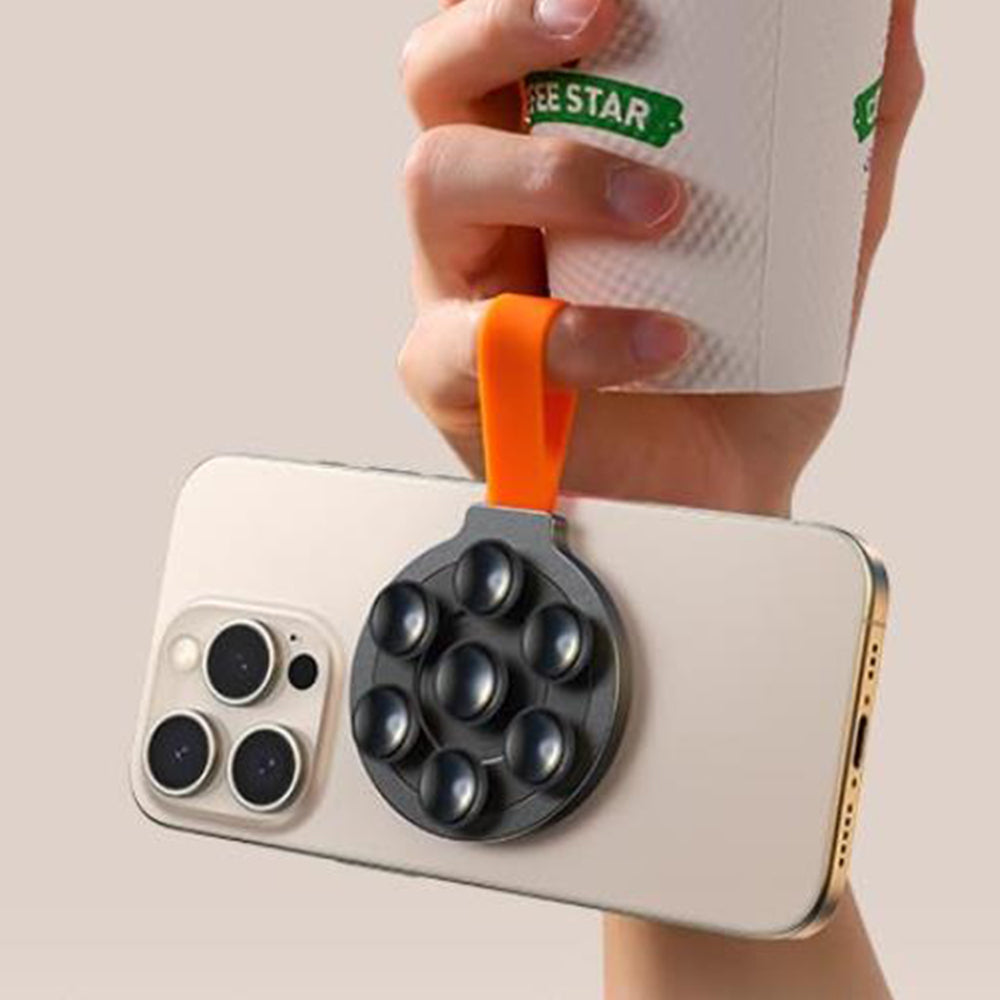 Silicone Suction Cup Magnetic Phone Mount MagSafe Grip Holder