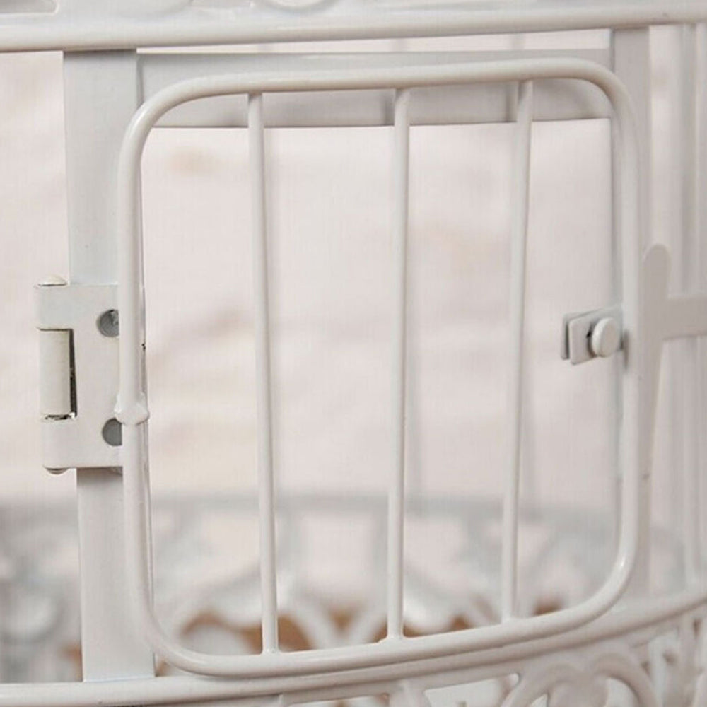Iron Wire Birdcage Shape Succulent Plant Pot Hanging Frame
