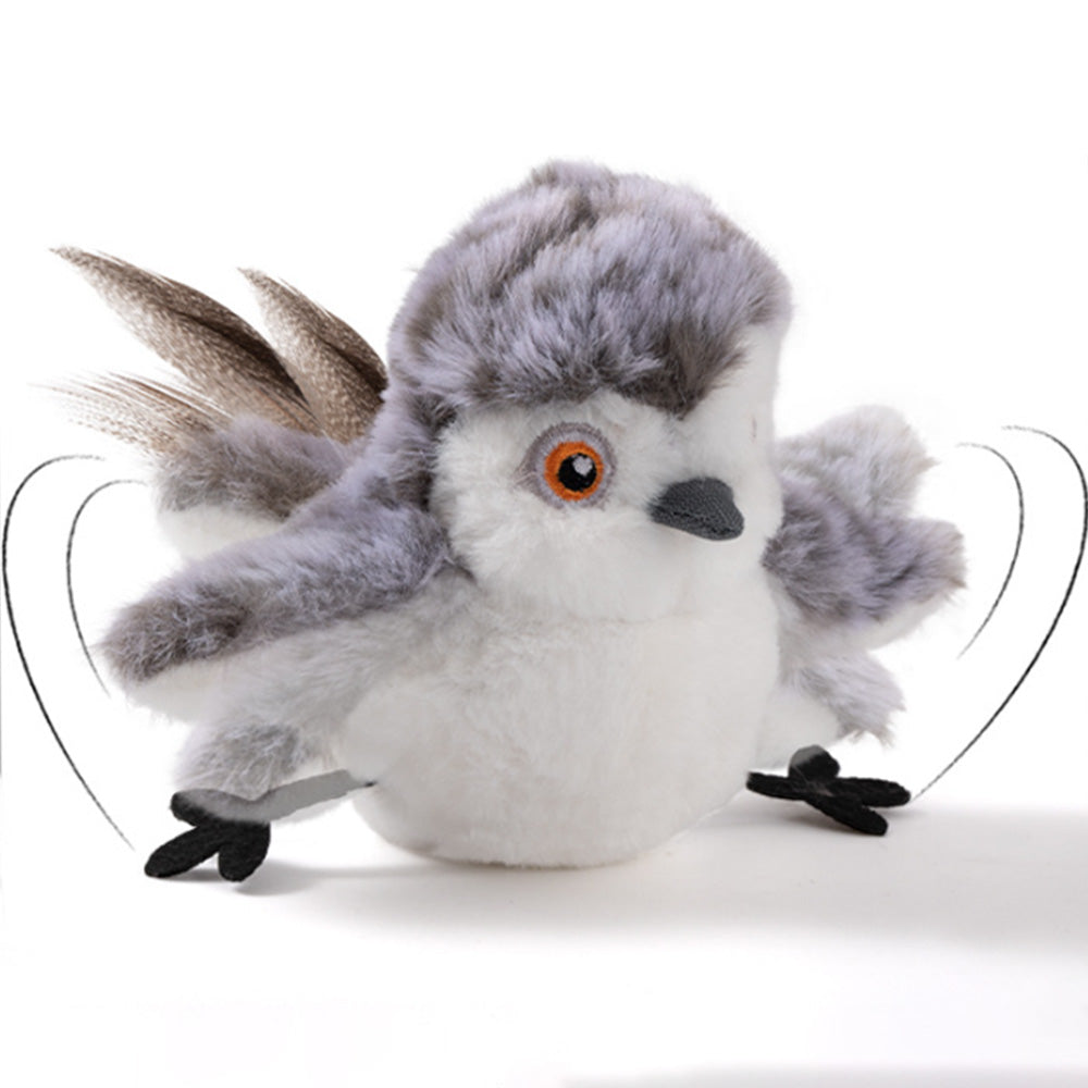 Cat Toys Flapping Bird Rechargeable Touch Activated Kitten Toy Interactive Cat Exercise Toys For All Breeds Cat