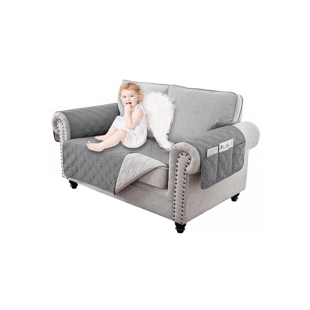 2Pcs Water Resistant Non-Slip Split Recliner Couch Cover Sofa Chair Slipcovers