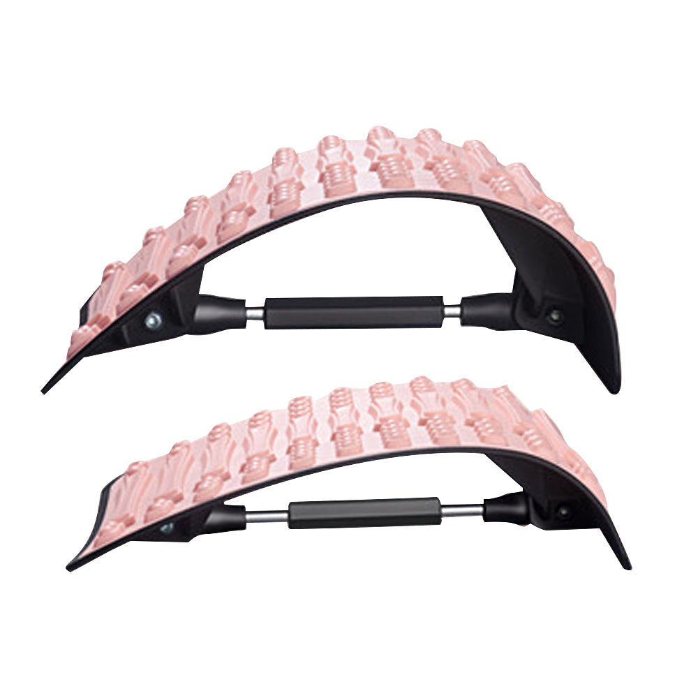 Rotating Adjustable Fitness Lumbar Pain Relief Back Stretcher