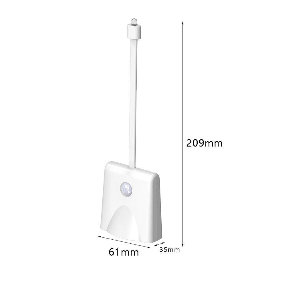 2Pcs Toilet Night Light with Star Projector Motion Sensor Activated LED Lamp