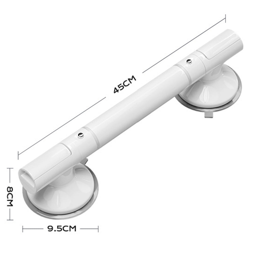 Bathroom Grab Bar No Drilling Suction Cup Shower Grab Rail for Home