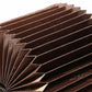 PU Leather Accordion Card Holder Zipper Credit Card Wallet Purse for 20 Cards