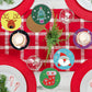 9Pcs DIY Acrylic Christmas Diamond Painting Coasters with Coaster Holder