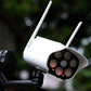 66-LEDs Magnetic Solar Light Fake Security Camera Shape Lamp Outdoor Lighting