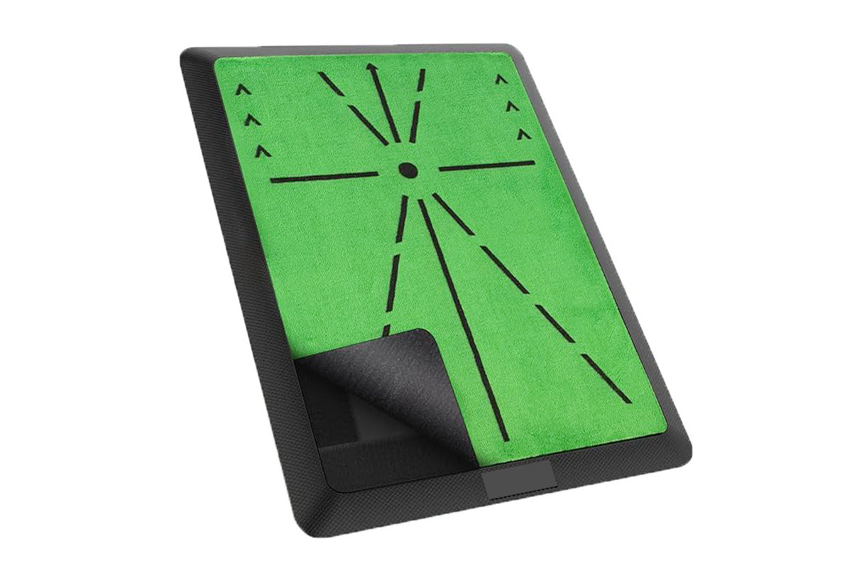 3Pcs Replaceable Golf Hitting Mat Golf Practice Mat with Instant Swing Path Feedback