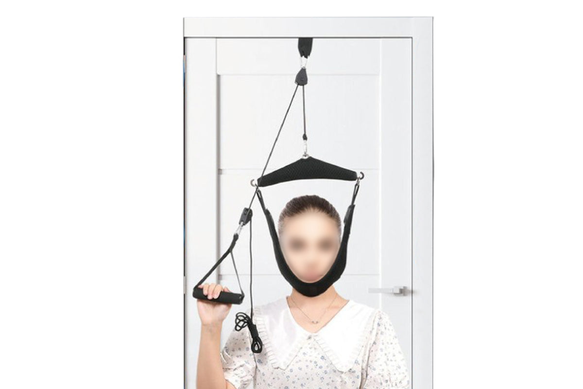Cervical Neck Traction Device Over Door Neck Stretcher Hammock For Home Use