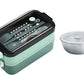 Bento Box Stackable 3-Compartment Lunch Containers With Dinnerware And Seal Cover