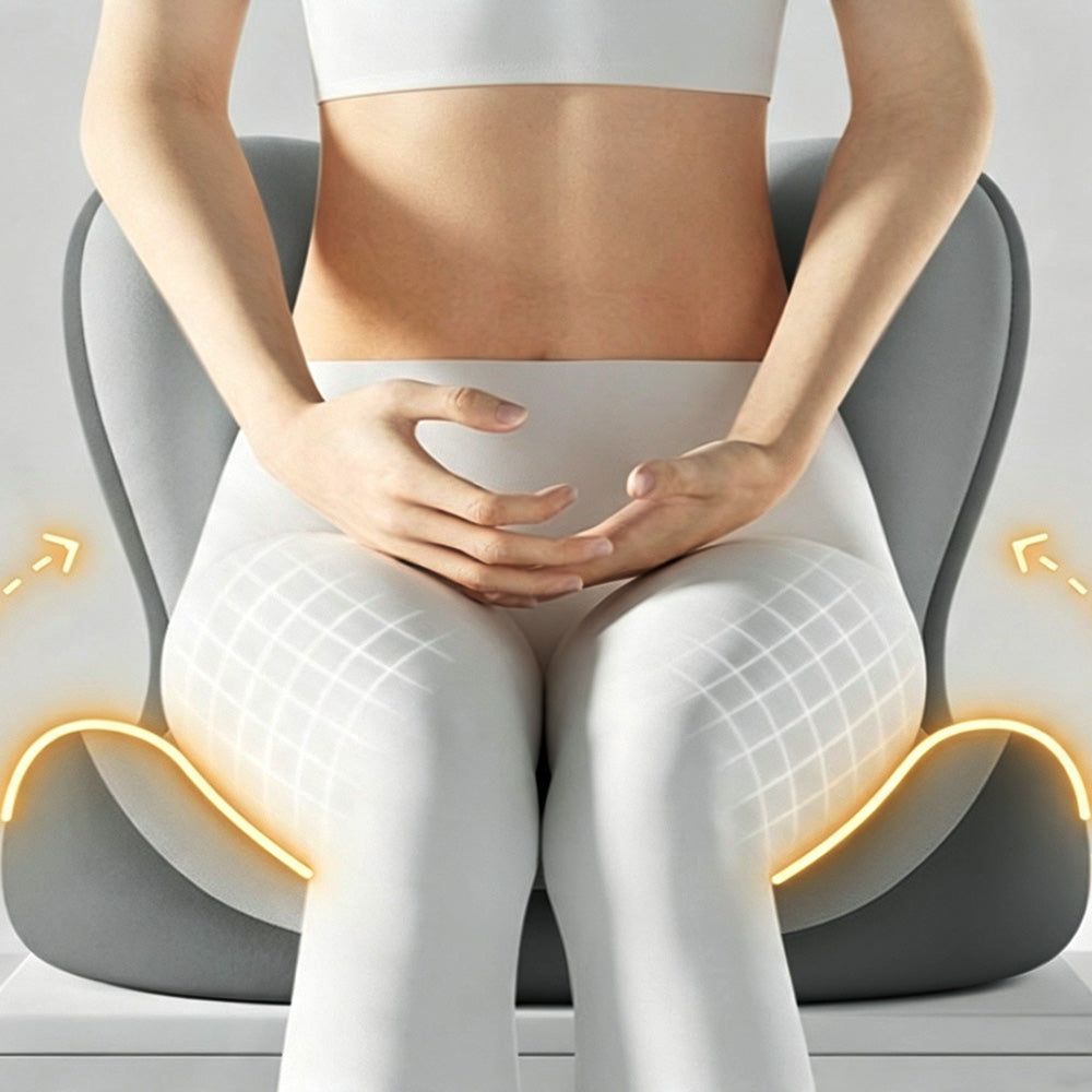Ergonomic Anti Slip Seat Cushion for Supporting Back and Butt for Home Office Car
