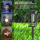 4Pcs Solar Pathway Lights Outdoor Garden Lights with Warm White LED