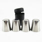 30ml Stainless Steel Shot Cup Set with PU Carry Pouch for Travel
