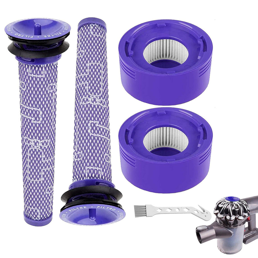 Vacuum Filter Replacement And Motor Back Cover Kit For Dyson V7 V8